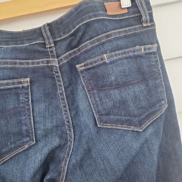 PAIGE Skyline Ankle Cuffed Low Rise Jeans Size 29 - Picture 7 of 10
